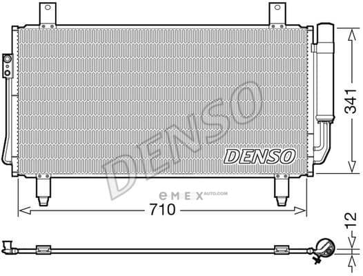 OEM RADIATOR ASSY, HEATER DCN45006