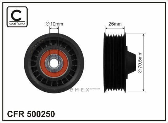 OEM PULLEY ROLLER ASSY 500250