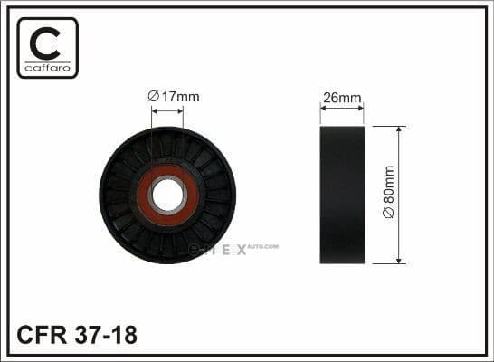 OEM PULLEY ROLLER ASSY 3718