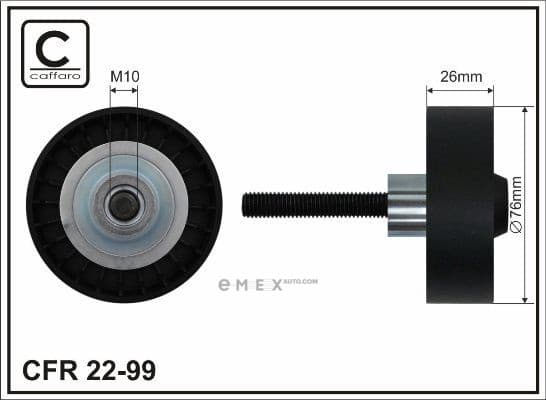 OEM PULLEY ROLLER ASSY 2299