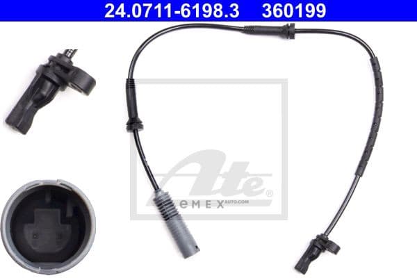 OEM SENSOR ABS FRT BMW E81,E82,E87,E88,E90,E91,E92/ABS 24071161983