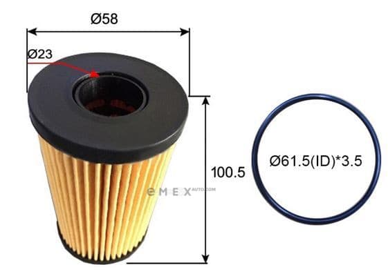 OEM OIL FILTER OE0129