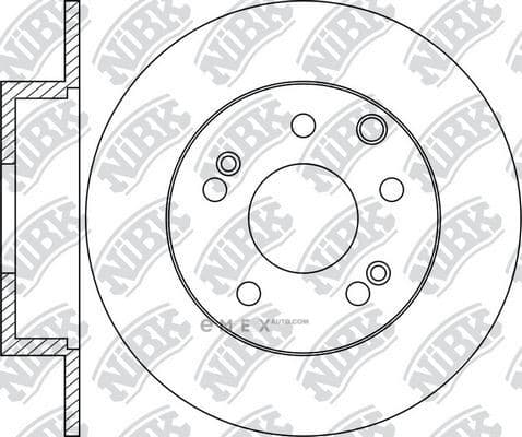 OEM BRAKE ROTOR RN1996