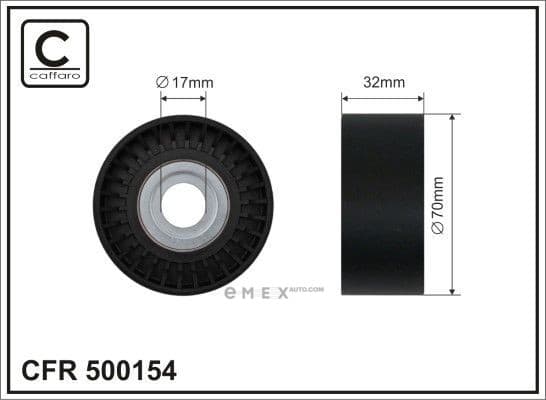 OEM PULLEY ROLLER ASSY 500154