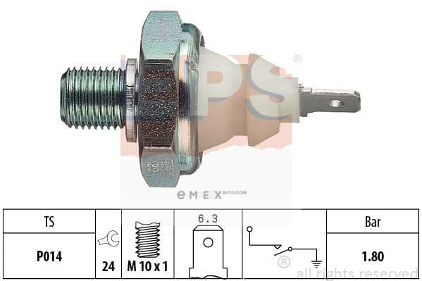 OEM SENSOR ASSY, OIL PRESSURE 1800045