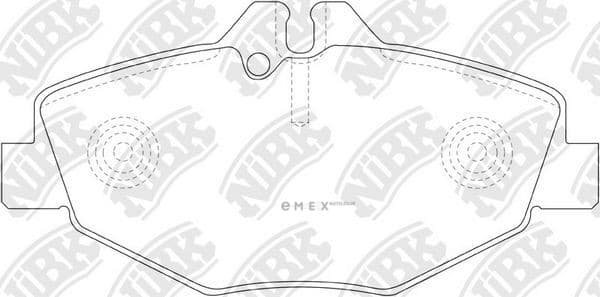 OEM PAD KIT, DISC BRAKE PN0342W