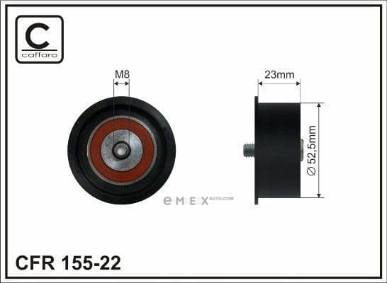 OEM TENSIONER ASSY, PULLEY 15522