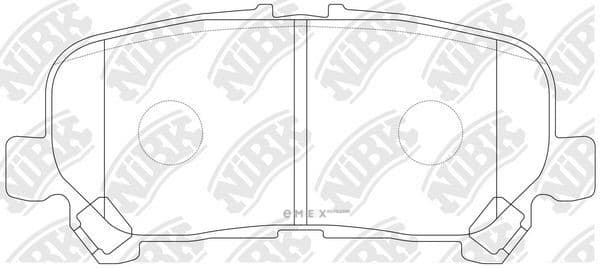 OEM PAD KIT, DISC BRAKE PN1862