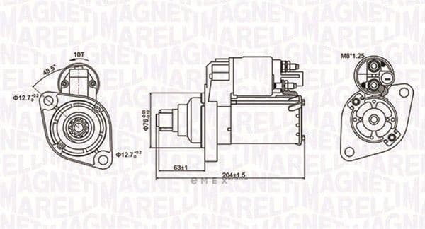 OEM STARTER ASSY 063721347010