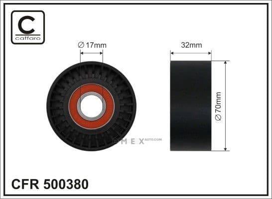 OEM PULLEY ROLLER ASSY 500380