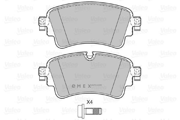 OEM PAD KIT, DISC BRAKE 601497