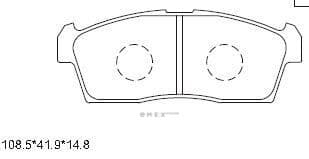 OEM BRAKE PAD KD3755