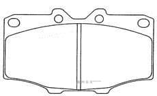 OEM BRAKE PAD TOYOTA HILUX A1N017