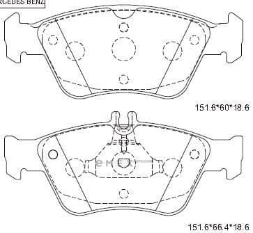 OEM BRAKE PAD KD7746