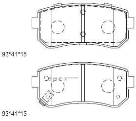 OEM BRAKE PAD KD9745