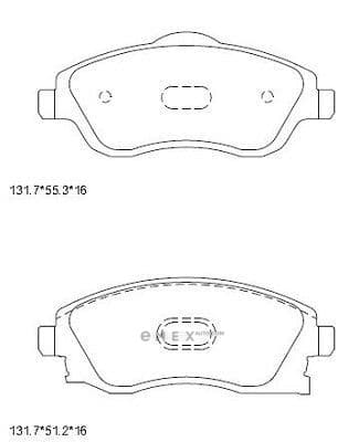 OEM BRAKE PAD KD9715