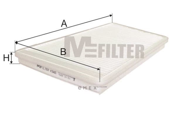 OEM FILTER ASSY, CABIN AIR K945