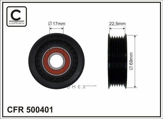 OEM PULLEY ROLLER ASSY 500401