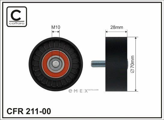 OEM PULLEY ROLLER ASSY 21100