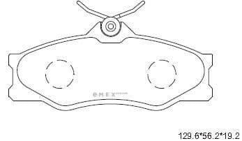 OEM BRAKE PAD KD7777