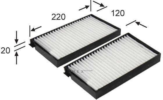 OEM FILTER ASSY, AIR ELEMENT AC9405SET