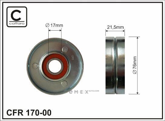 OEM PULLEY ROLLER ASSY 17000