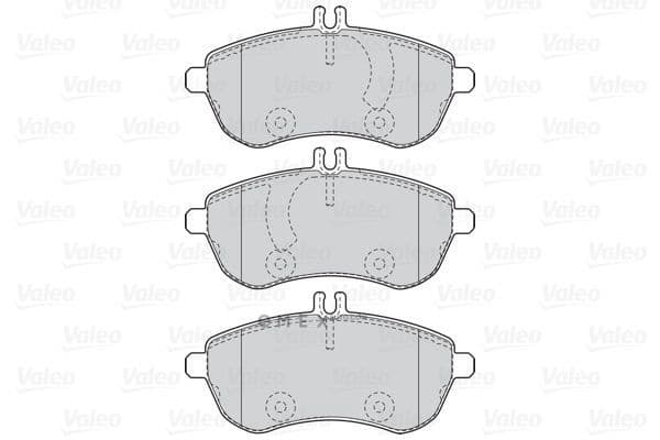 OEM PAD KIT, DISC BRAKE 302088