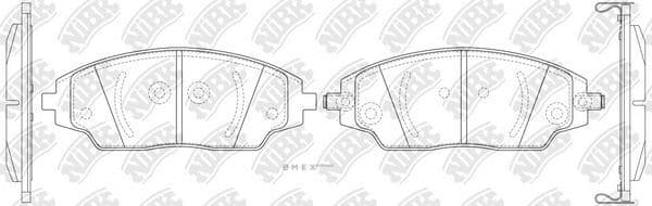 OEM PAD KIT, DISC BRAKE PN0632