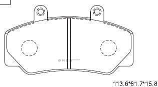 OEM BRAKE PAD KD7759