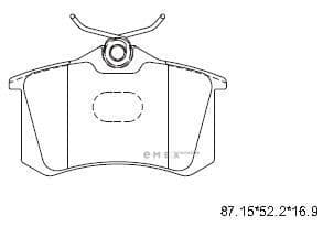 OEM BRAKE PAD KD7797