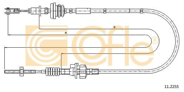 OEM CABLE ASSY, CLUTCH 112255