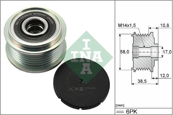 OEM PULLEY ROLLER ASSY 535030310