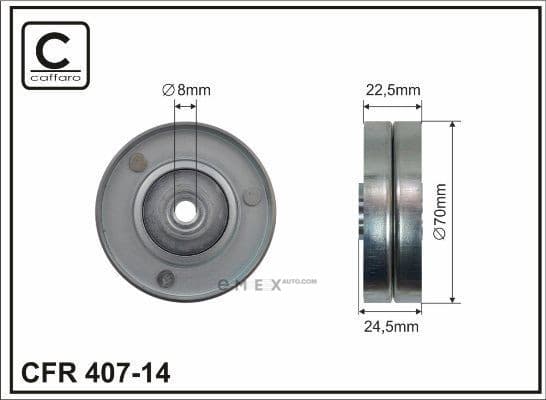 OEM PULLEY ROLLER ASSY 40714