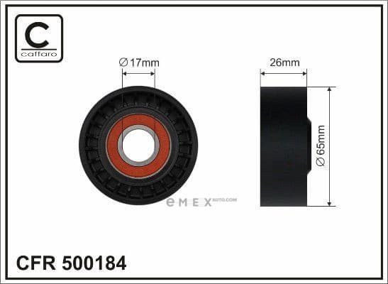 OEM PULLEY ROLLER ASSY 500184