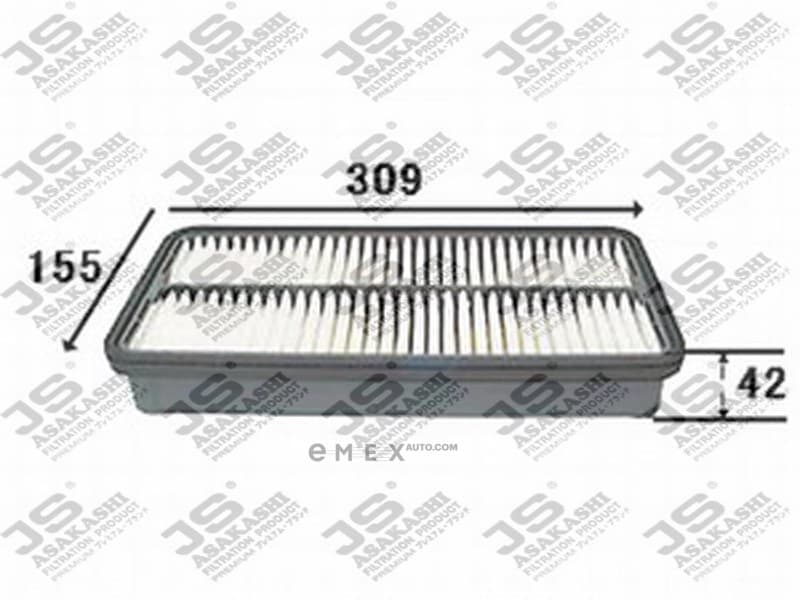 OEM AIR FILTER 2C/3S-FE A161J