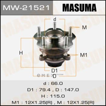 OEM WHEEL HUB ASSY MW21521