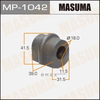 OEM SUSPENSION RUBBER BUSH MP1042