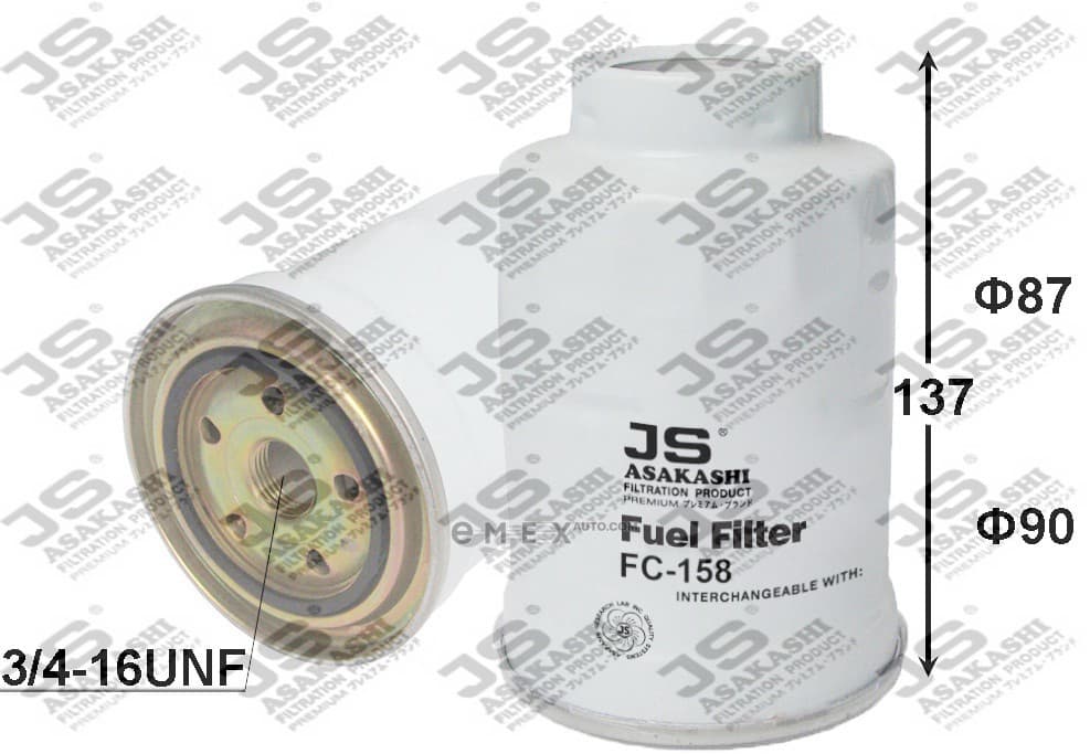 OEM FUEL FILTER 2L/3L/1HZ/1KZ FC158J