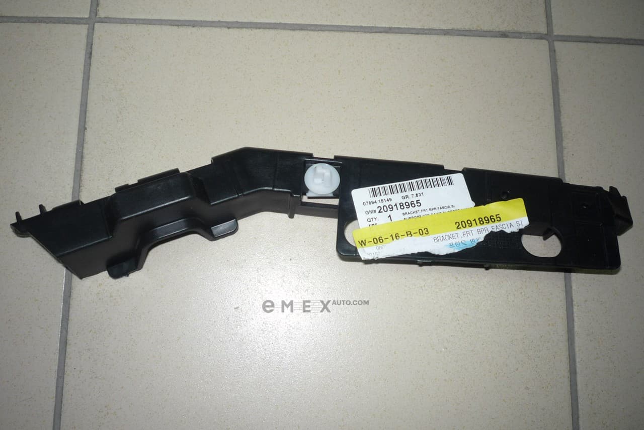 OEM BRACKET, PLASTIC 20918965