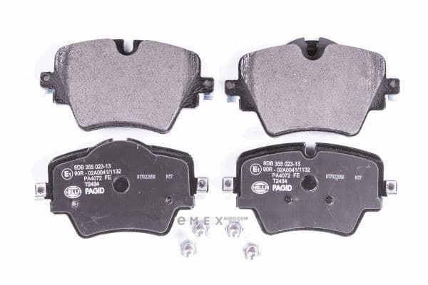 OEM PAD KIT, DISC BRAKE 8DB355023131