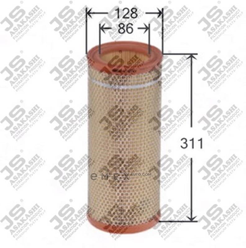 OEM FILTER ASSY, AIR ELEMENT A0117