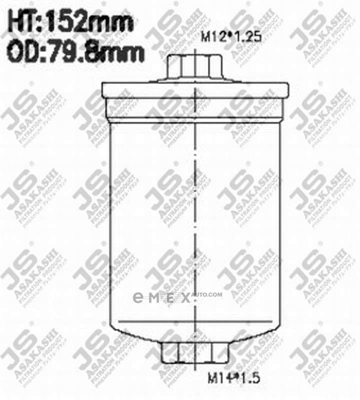 OEM FILTER ASSY, FUEL PUMP FS2011