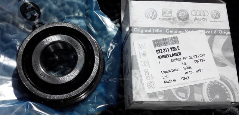 OEM BEARING, GEARBOX 02Z311235E