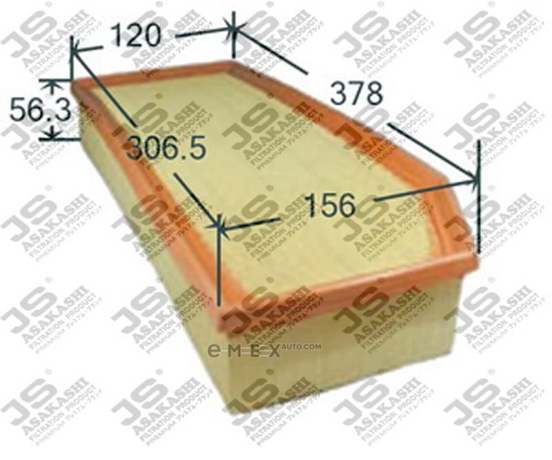 OEM FILTER ASSY, AIR ELEMENT A0363