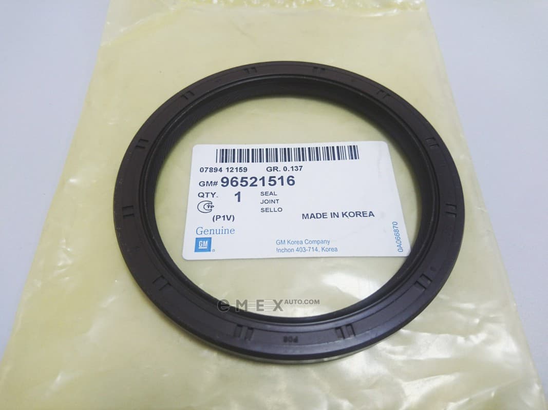 OEM SEAL, CRANK SHAFT 96521516