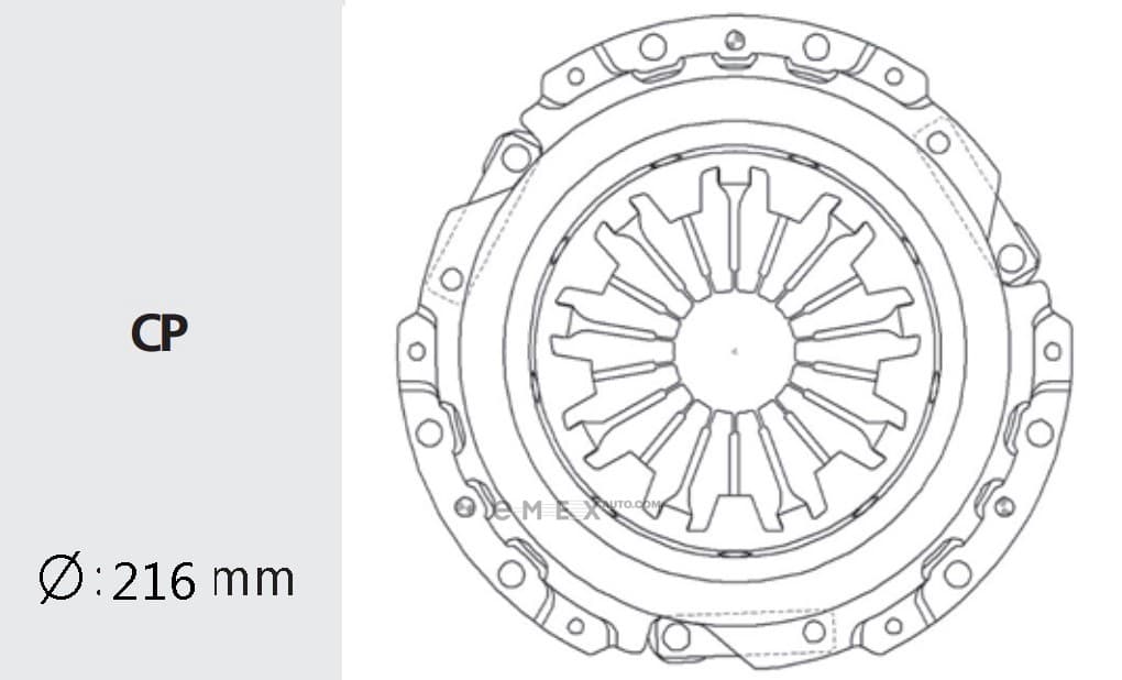 OEM COVER ASSY, CLU TYC18