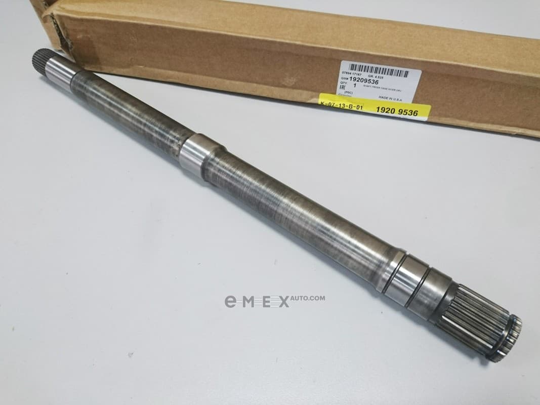 OEM SHAFT,TRFER CASE INTER DR 19209536