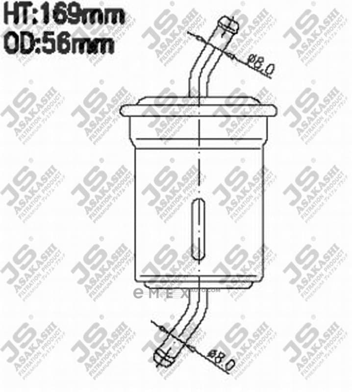 OEM FILTER ASSY, FUEL PUMP FS9047