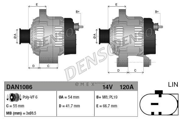 OEM DAN1086