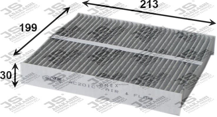 OEM CABINFILTER AC201C